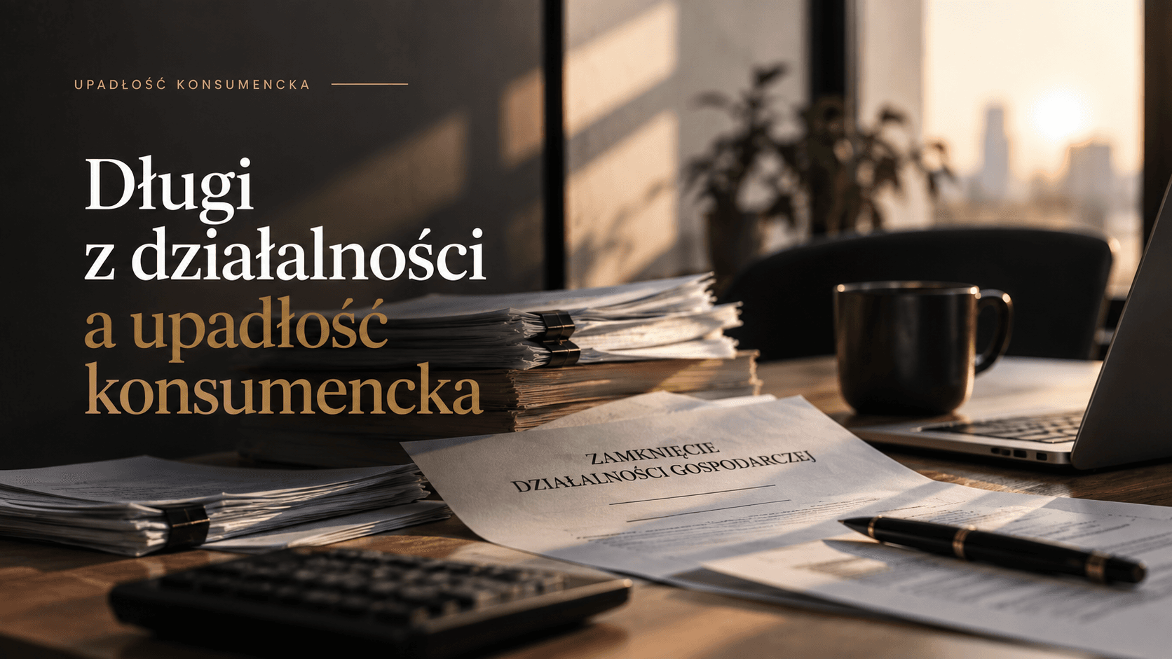 zamknięcie działalności gospodarczej a upadłość konsumencka